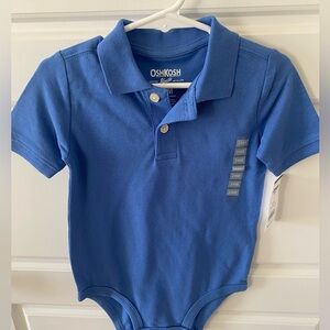 NWT Osh Kosh B’Gosh Polo Bodysuit